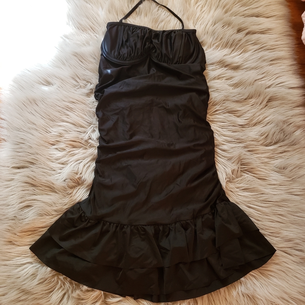 Black Swim Dress